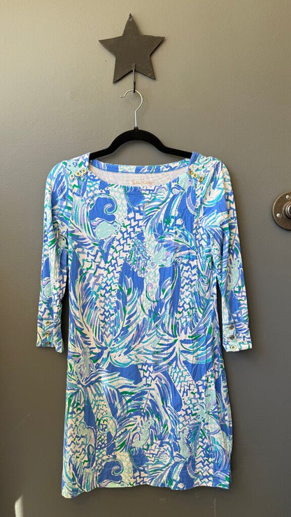 Jersey 3/4 Sleeve Dress
