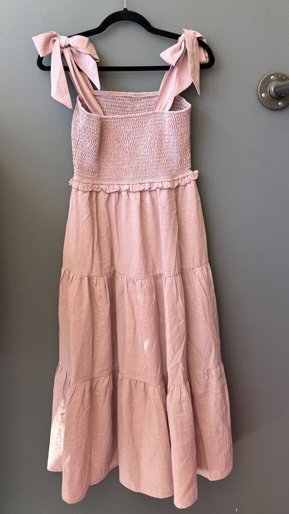 Tiered Smocked Midi Dress