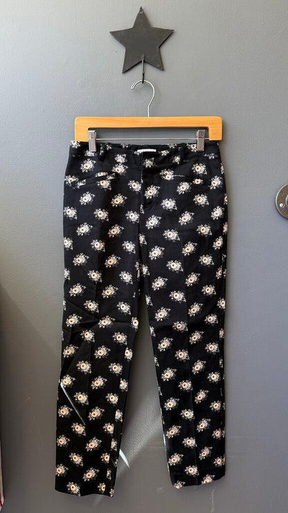 Floral Skinny Pants