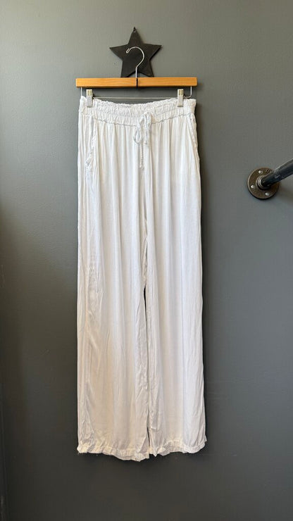 Satin Wide Leg Pants