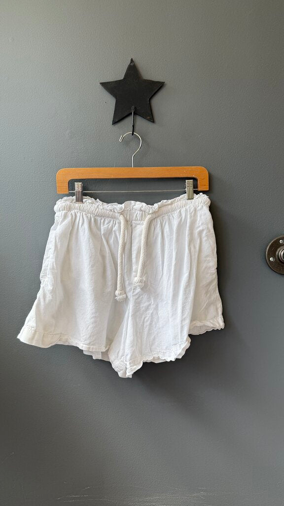 Cotton Linen Drawstring Rope Short