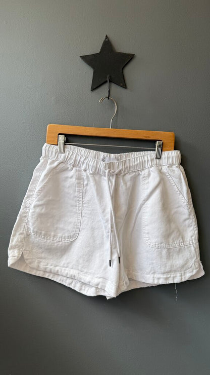 Cotton Linen Drawstring Shorts
