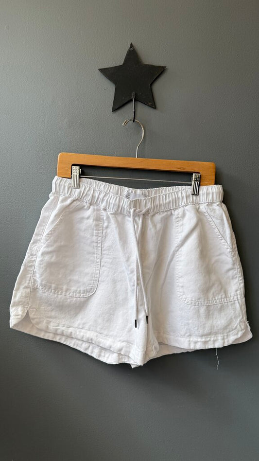 Cotton Linen Drawstring Shorts