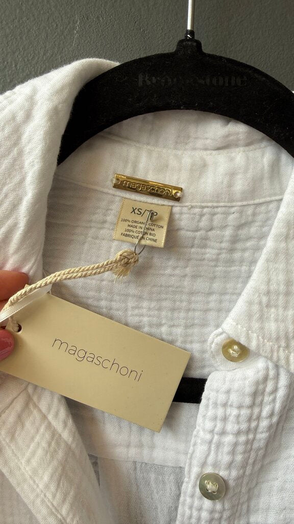 La Mer Cotton Gauze Button Up Shirt