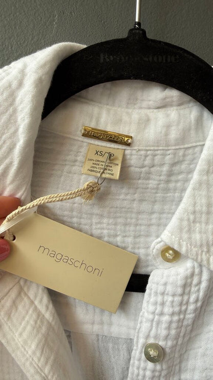 La Mer Cotton Gauze Button Up Shirt