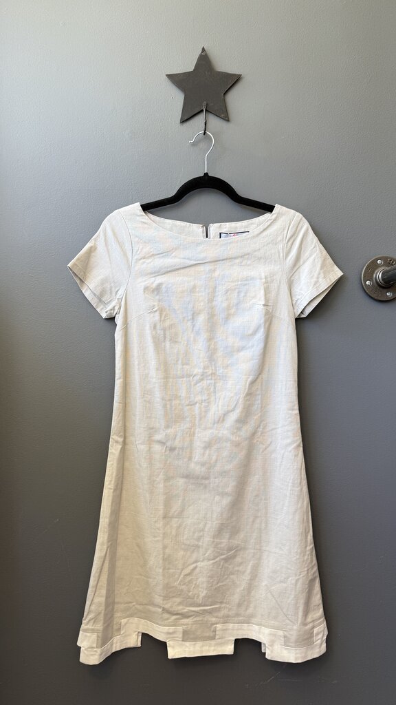 Greek Key Hem Dress