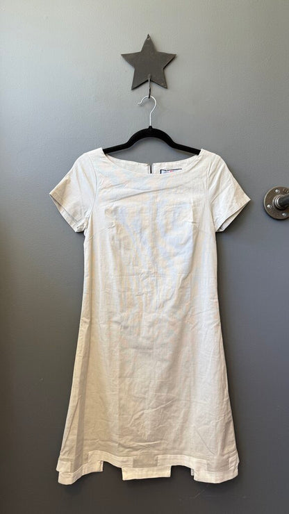 Greek Key Hem Dress