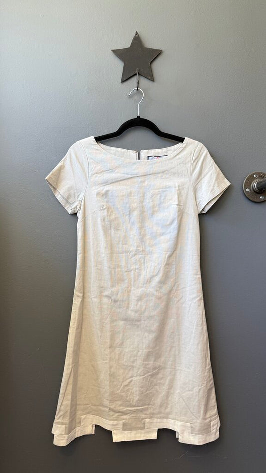 Greek Key Hem Dress