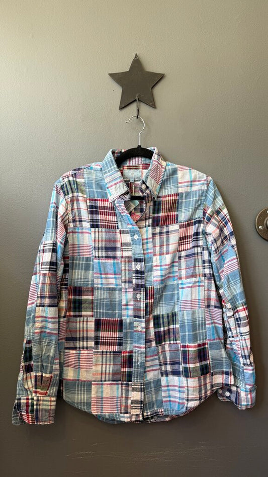 Madras Button Up Shirt