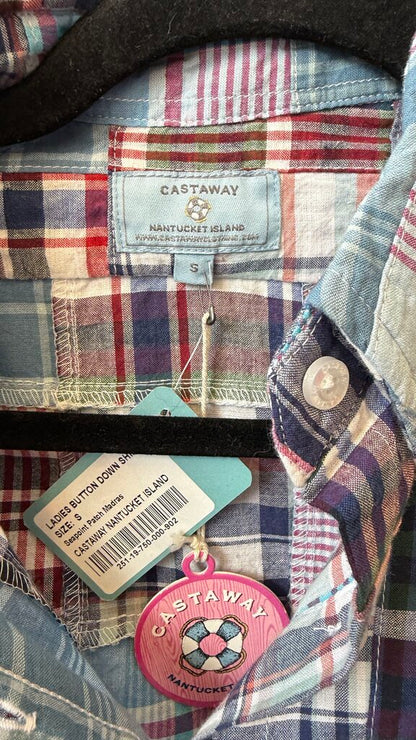 Madras Button Up Shirt