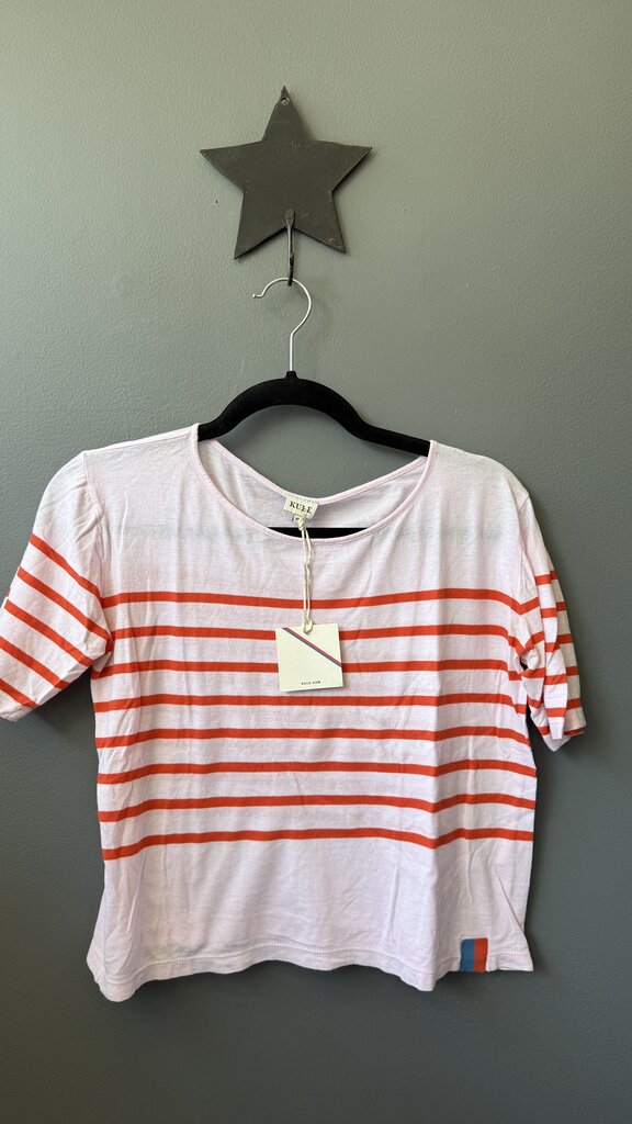 Tissue Stripe Crop TShirt