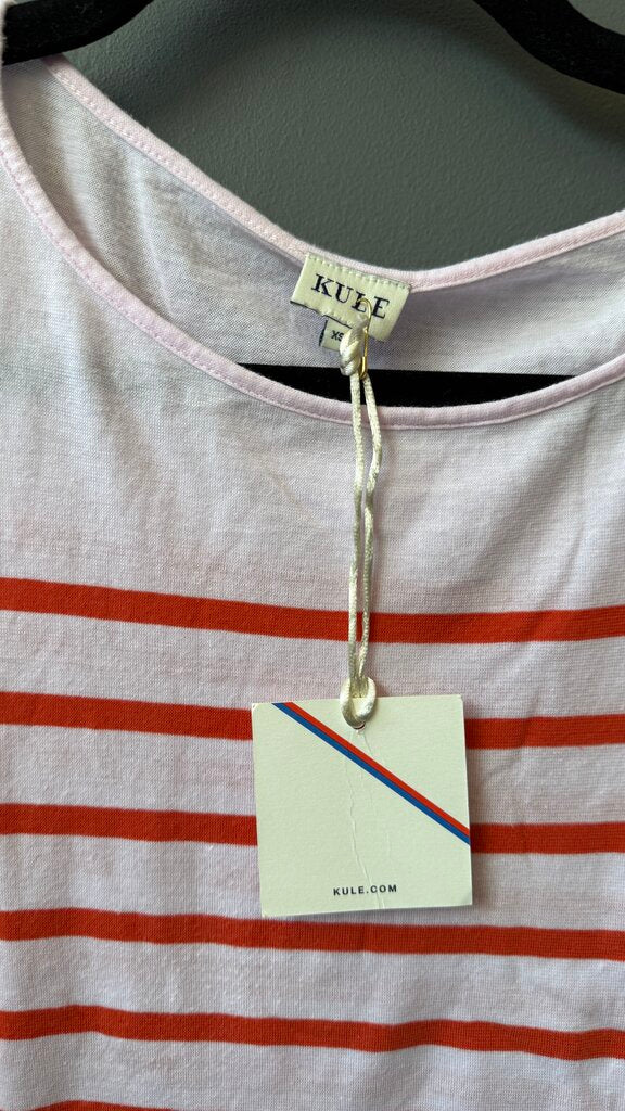 Tissue Stripe Crop TShirt