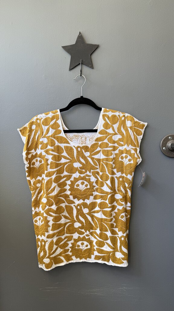 Embroidered Boxy Top