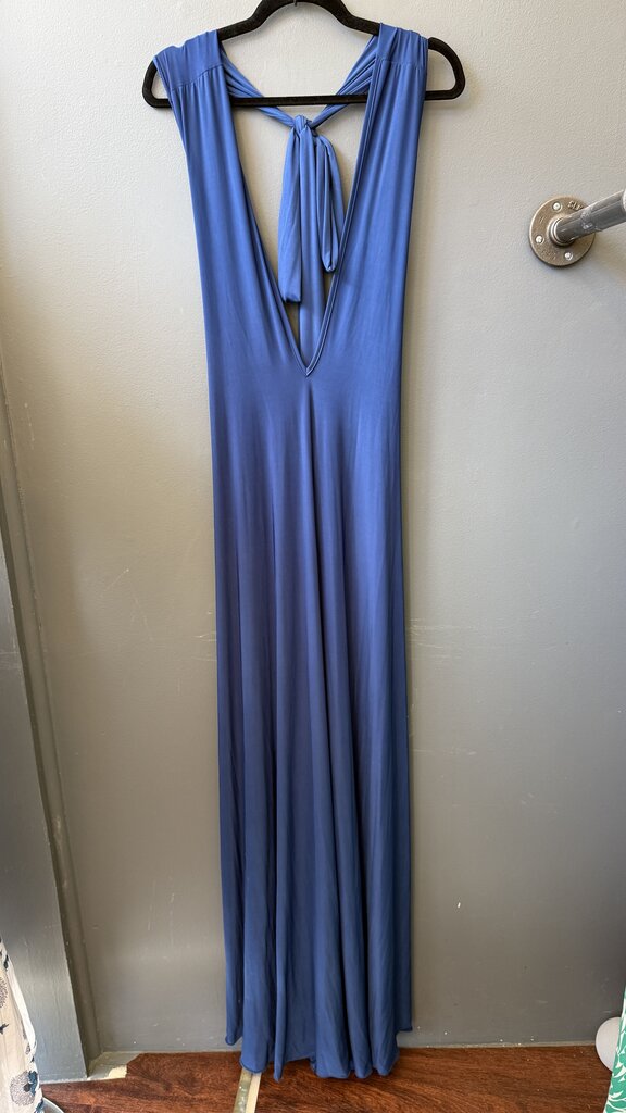 Halter Wrap Multi Way Jersey Dress