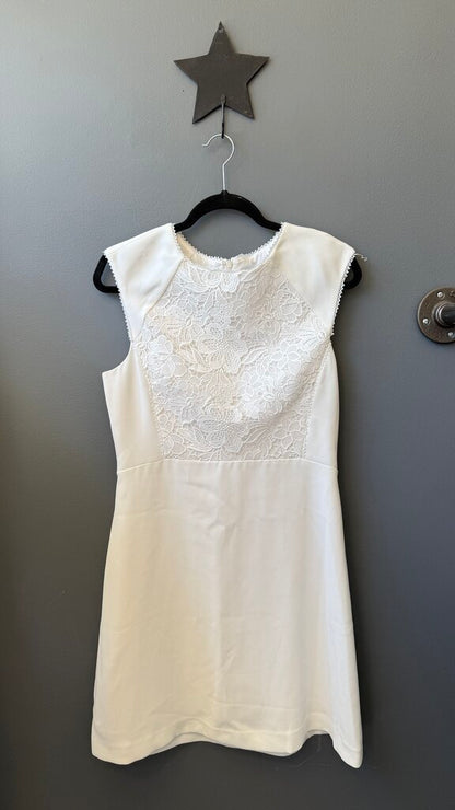 Lace Panel Aline Dress