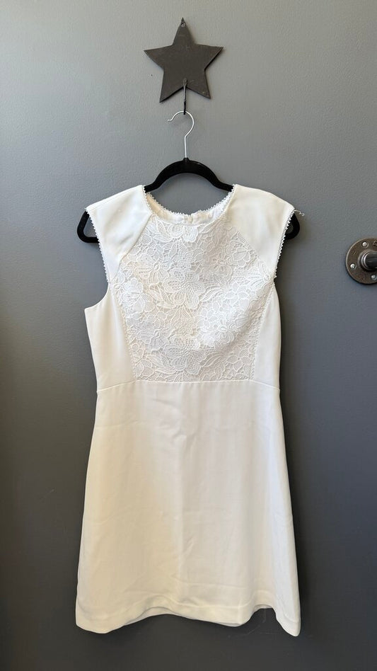 Lace Panel Aline Dress