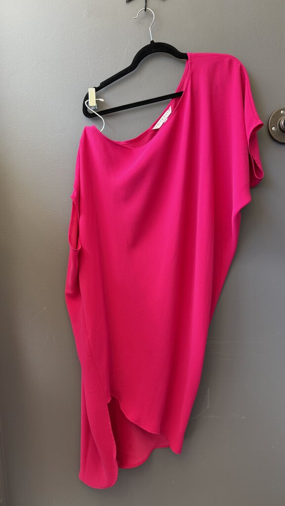One Shoulder Cocoon Caftan Midi Dress