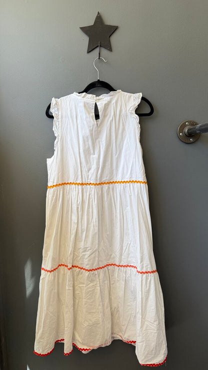 Ric Rack Tiered Midi Dress