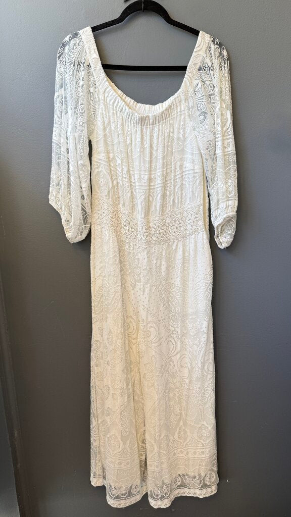 Burnout Wide Leg Jumpsuit
