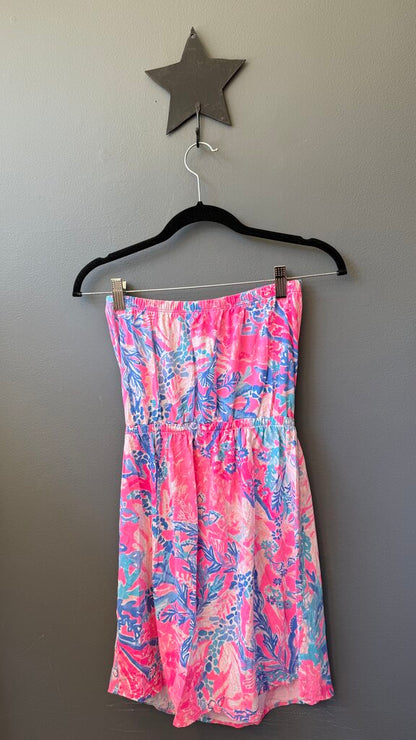 Strapless Jersey Dress