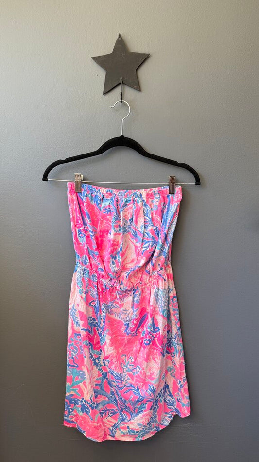 Strapless Jersey Dress