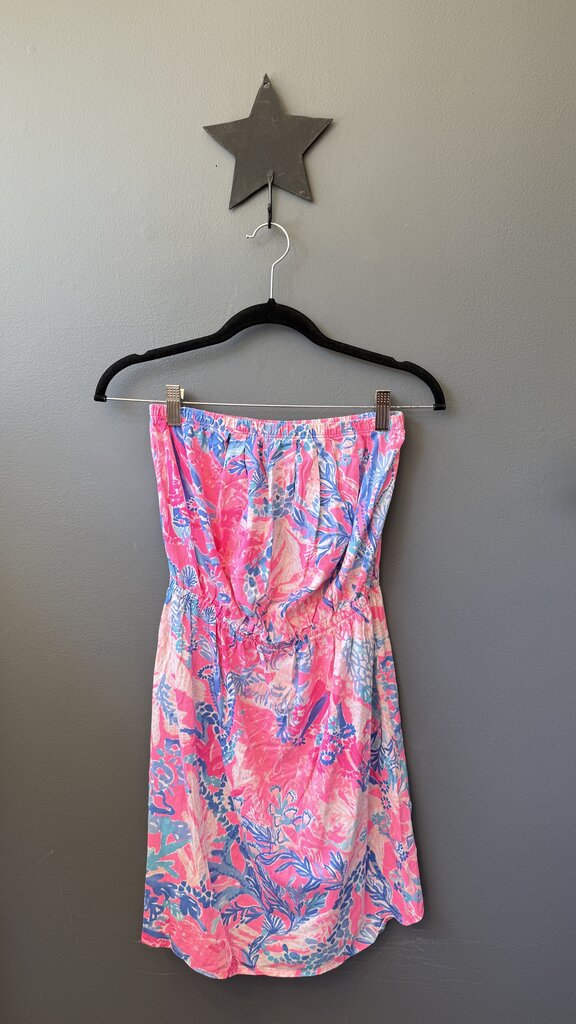 Strapless Jersey Dress