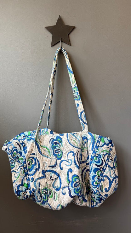 Large Quilted Duffle Bag