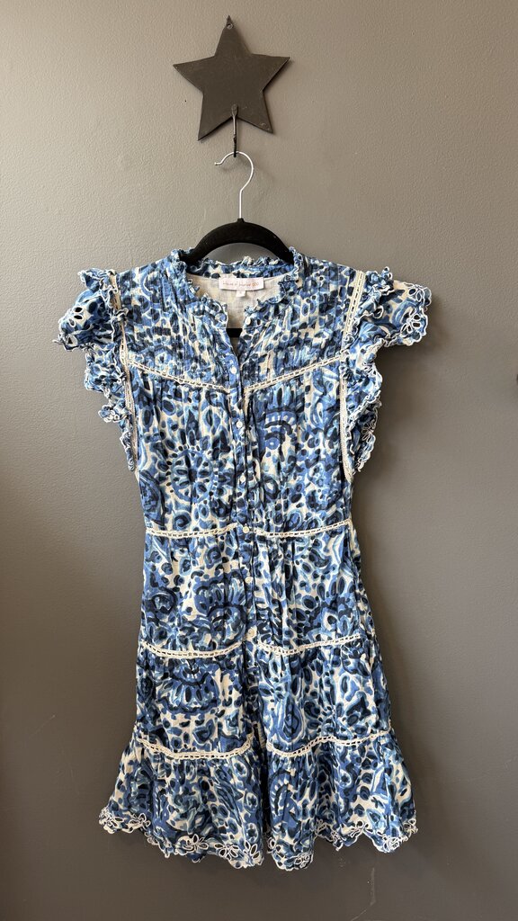 Print Tiered Shirtdress