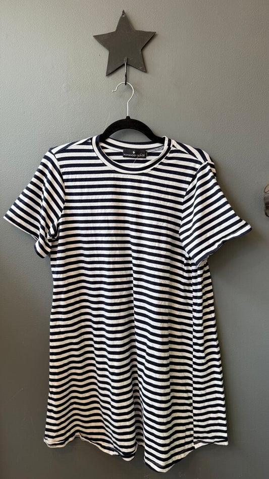 Stripe Swing TShirt Dress