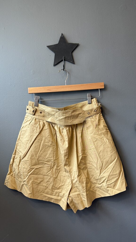 High Rise Wrap Balloon Shorts