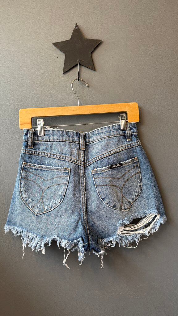 Dusters High Rise Slim Cut Off Shorts