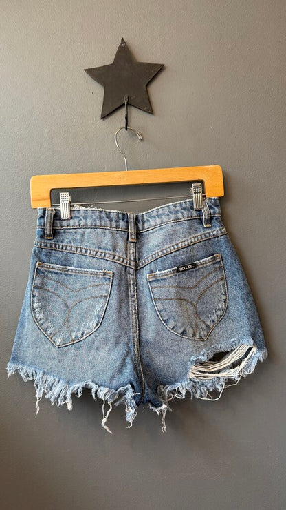 Dusters High Rise Slim Cut Off Shorts