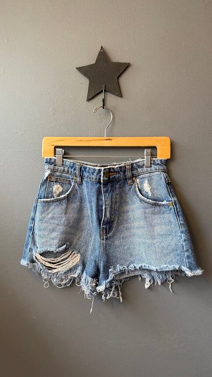 Dusters High Rise Slim Cut Off Shorts