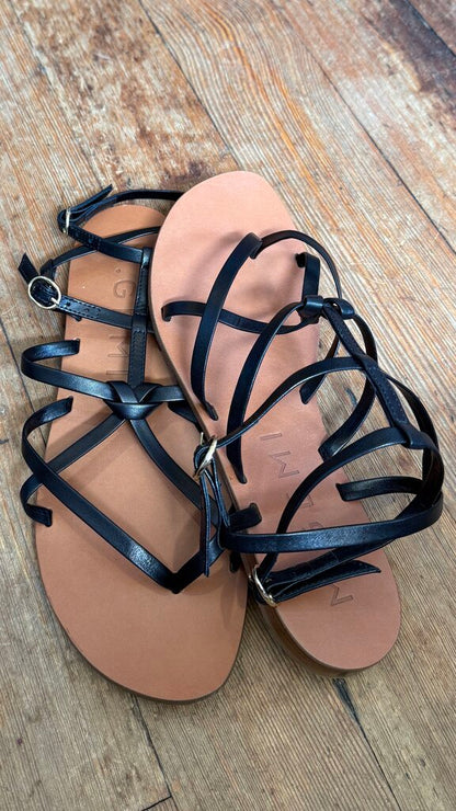 Strappy Flat Sandals