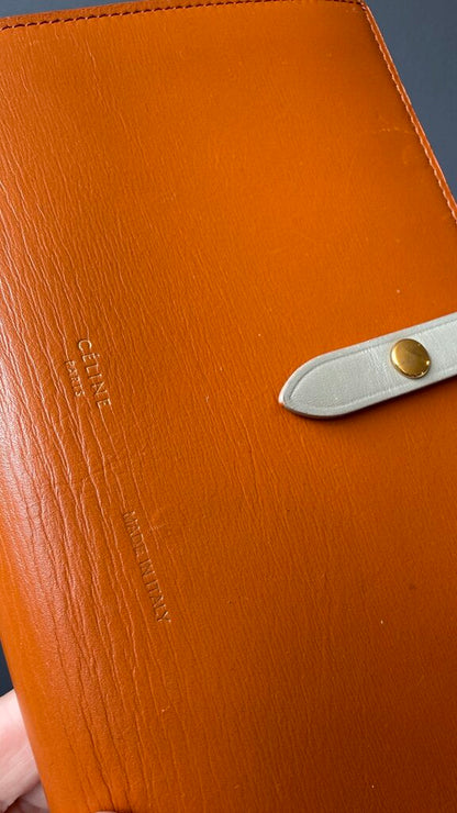 Strap Fold Large Wallet