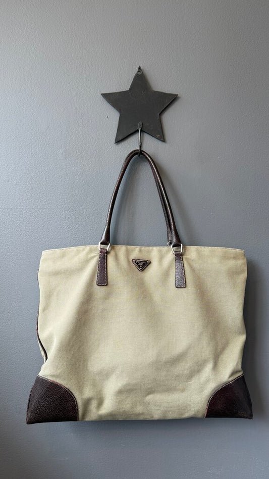 Canvas Flat Tote Bag