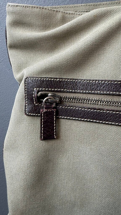 Canvas Flat Tote Bag