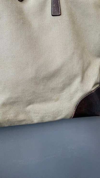 Canvas Flat Tote Bag