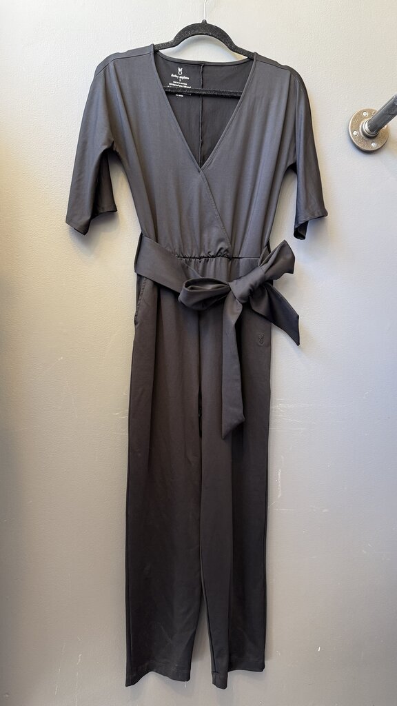 Stretch Belted Jumpsuit