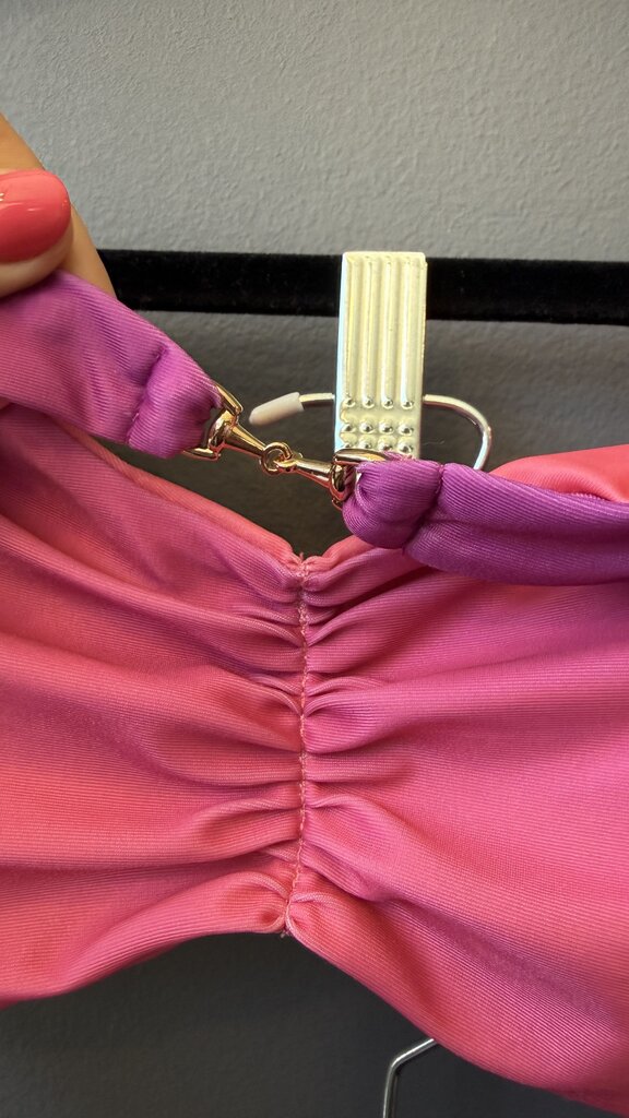Horsebit Detail Bikini