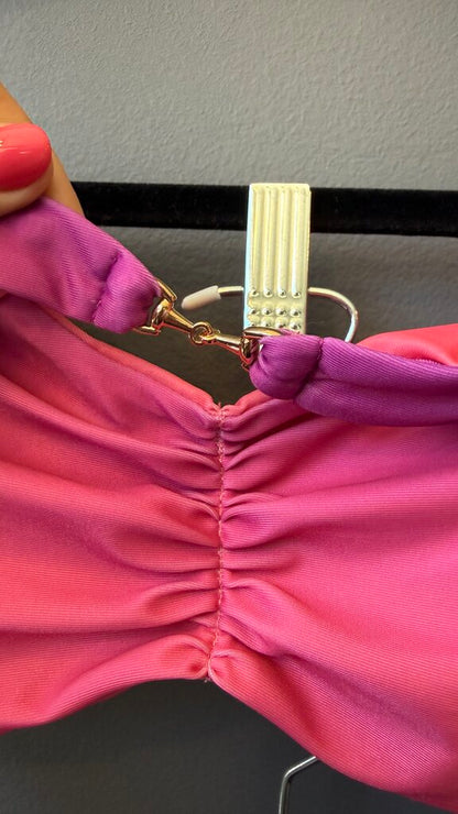 Horsebit Detail Bikini