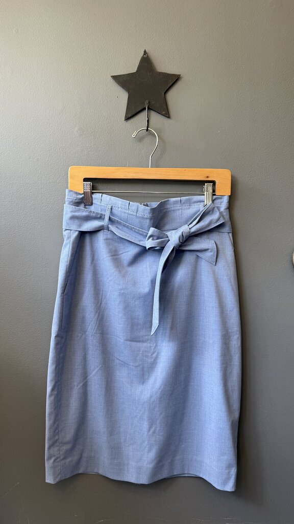 Belted Pencil Skirt