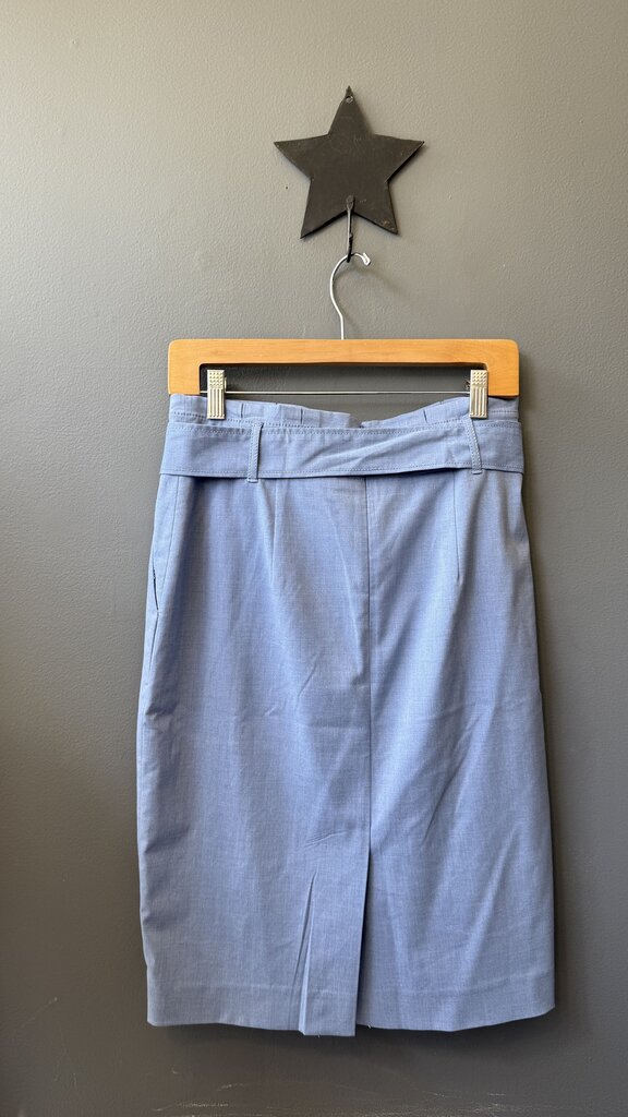 Belted Pencil Skirt