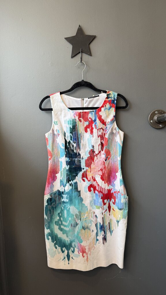 Sequin Painted Shift Dress