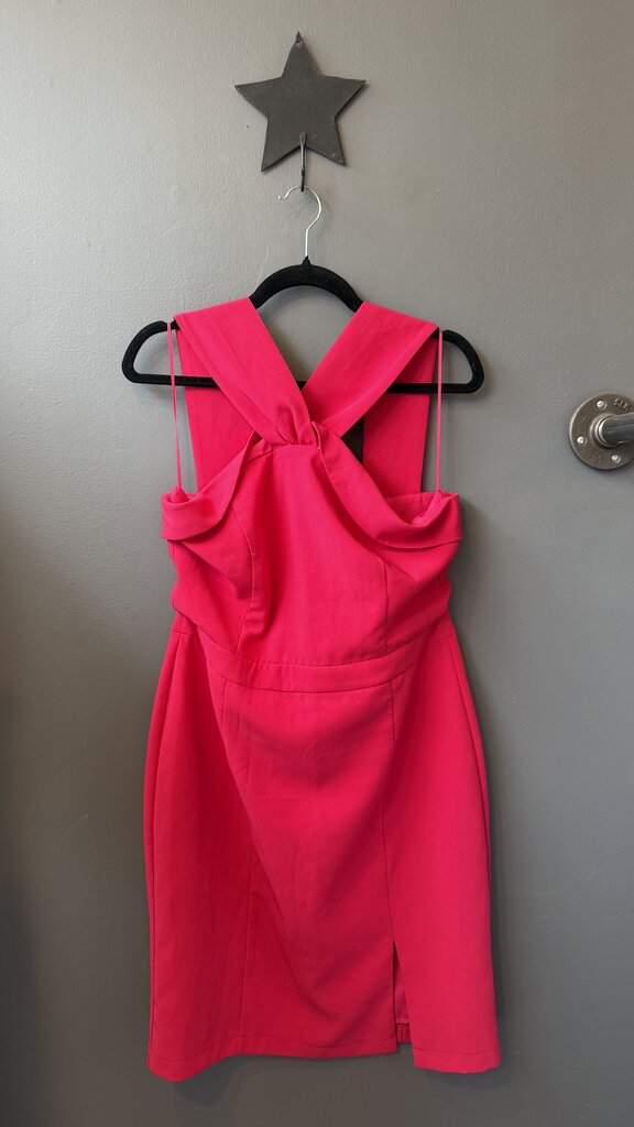 Knot Front Sheath Dress