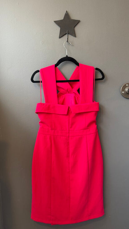 Knot Front Sheath Dress