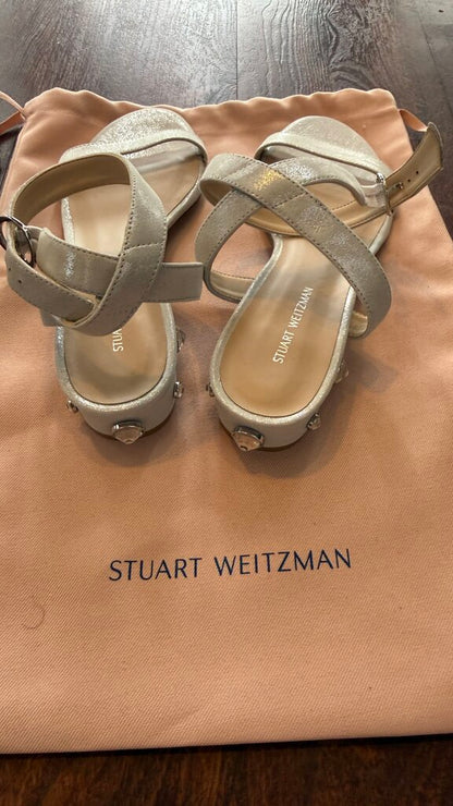 Rhinestone Strappy Block Heel Sandals