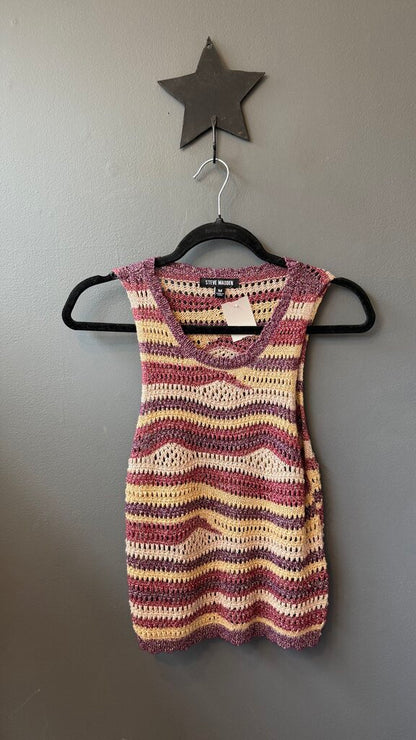 Crochet Style Tank Top