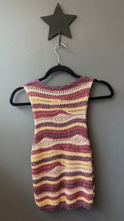 Crochet Style Tank Top