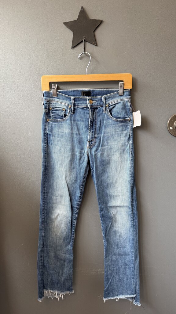 Insider Crop Step Fray Jeans